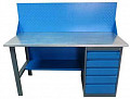 Металлический стол верстак с драйвером ВД 1,6