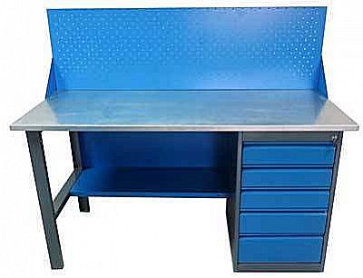 Металлический стол верстак с драйвером ВД 1,2