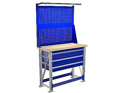 Верстак компактный M100.MF1.MF1.320 комп. №М140
