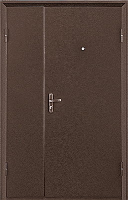 Дверь металлическая 				ПРОФИ DL 2100х1353/54