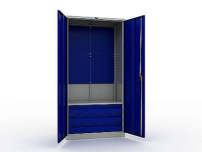 Металлический шкаф для инструмента ТС1995-041030 комплект №21