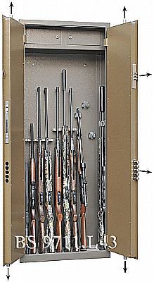 Шкаф оружейный BS9711 L43