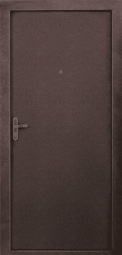 Дверь металлическая РОНДО 1 2050х880х75 R/L