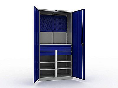 Металлический шкаф для инструмента ТС1995-120412 комплект №20